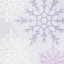 Picture of PASTEL SNOWFLAKES IV