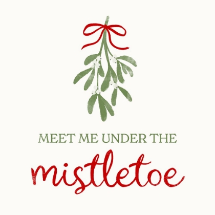 Picture of MISTLETOE WISHES I