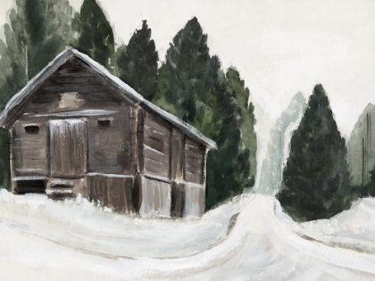 Picture of WINTER BARN I