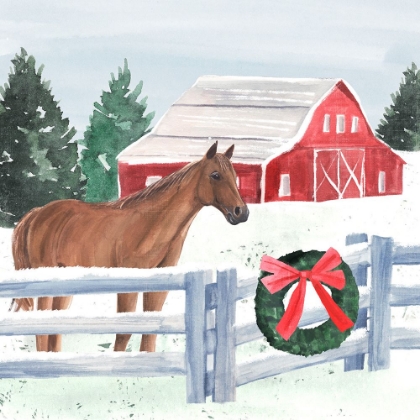 Picture of CHRISTMAS FARM I