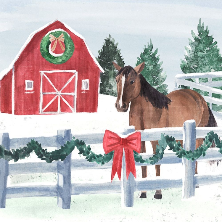 Picture of CHRISTMAS FARM II