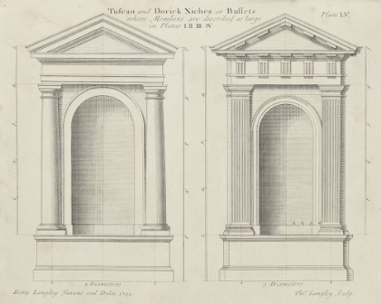 Picture of TUSCAN AND DORIC NICHES
