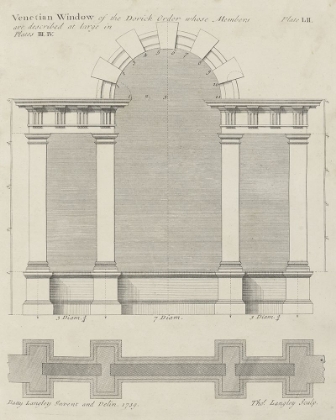 Picture of VENETIAN WINDOWS OF THE DORIC ORDER