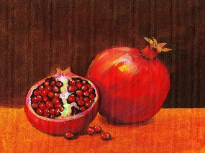 Picture of POMEGRANATE STILL LIFE II