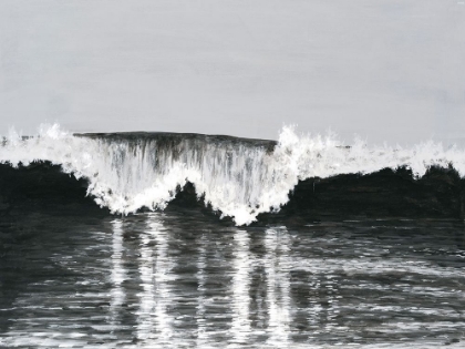 Picture of BLACK AND WHITE WAVES II