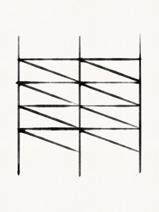 Picture of ABSTRACT INK GRID II