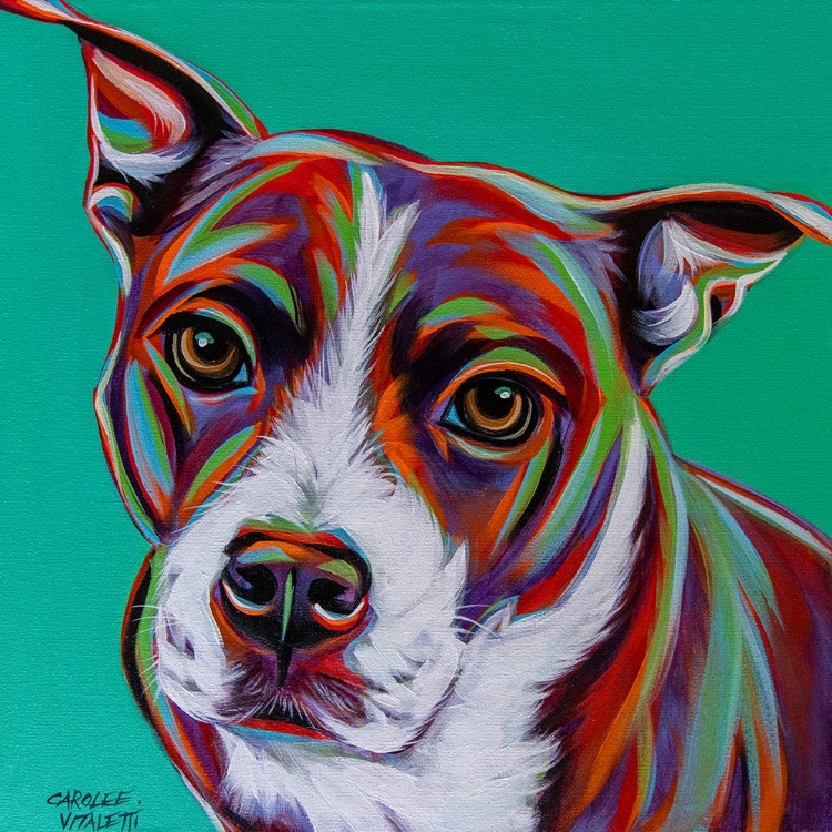 Picture of KALEIDOSCOPE DOG I