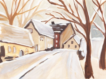 Picture of SNOWY STREET I