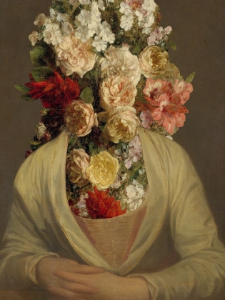 Picture of PORTRAIT IN BLOOM I