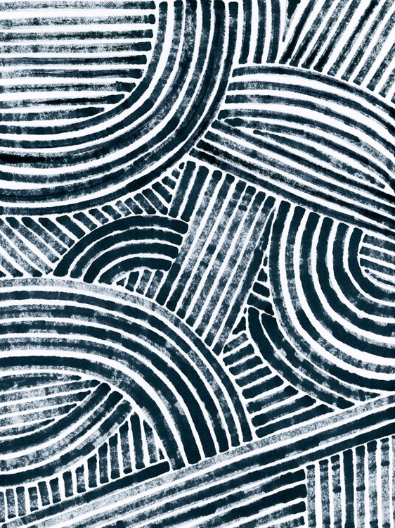Picture of PATTERN MAZE IN INK I