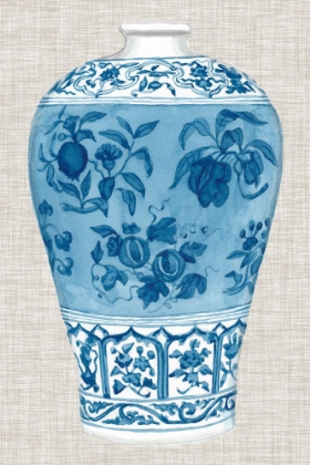 Picture of MING VASE ON LINEN II