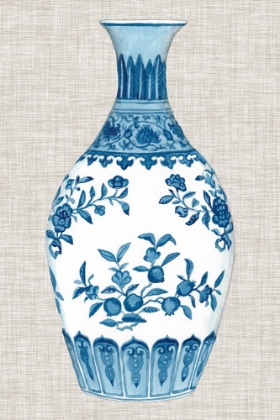 Picture of MING VASE ON LINEN III