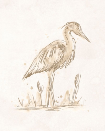 Picture of SEPIA HERON II