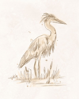 Picture of SEPIA HERON IV