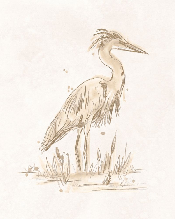 Picture of SEPIA HERON IV