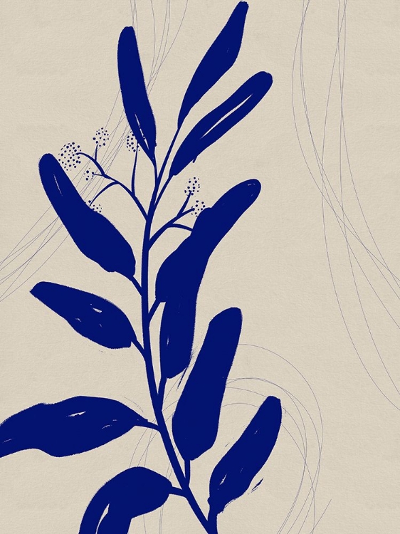 Picture of BLUE PRINT BOTANICAL II