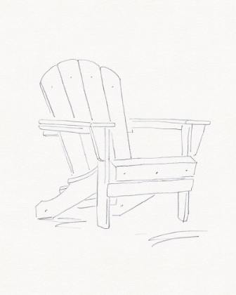 Picture of ADIRONDACK CHAIR SKETCH I