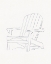 Picture of ADIRONDACK CHAIR SKETCH II