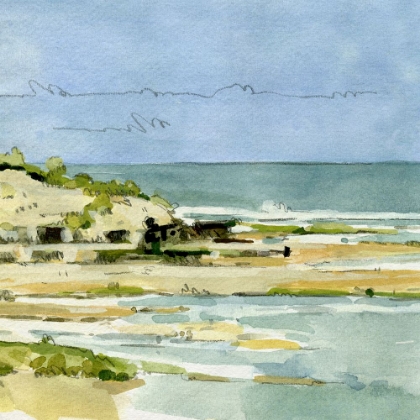 Picture of COASTAL SKETCH IV