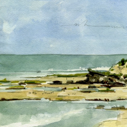 Picture of COASTAL SKETCH V