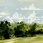 Picture of GREEN GARDENS I