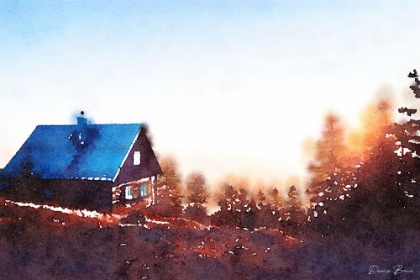 Picture of CABIN ON A HILL