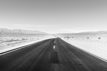 Picture of LONG AND STRAIGHT ROAD-DEATH VALLEY-CALIFORNIA