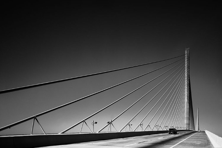 Picture of SUNSHINE SKYWAY IN TAMPA BAY-FLORIDA