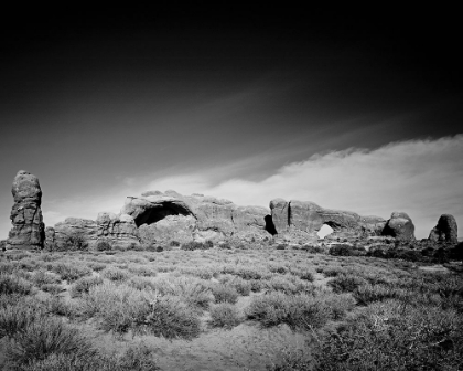 Picture of NORTH WINDOW-ARCHES NATIONAL PARK-UTAH