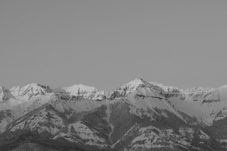 Picture of MOUNTAIN-SUNSET VIEW FROM TELLURIDE-COLORADO