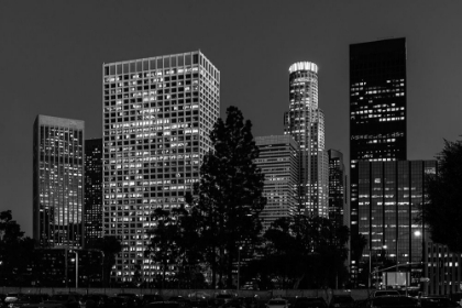 Picture of CENTRAL LOS ANGELES-CALIFORNIA-AT NIGHT