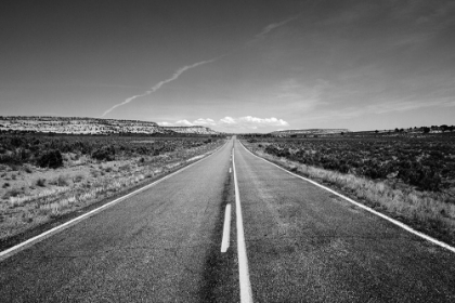 Picture of HIGHWAY TO NOWHERE IN THE AMERICAN WEST