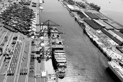 Picture of PORT TERMINAL IN BAYONNE-NEW JERSEY