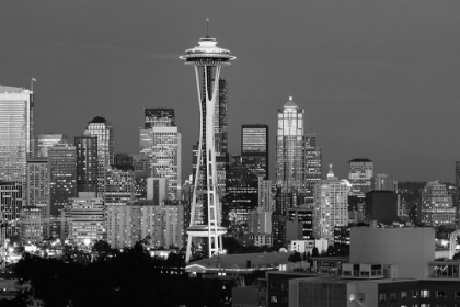 Picture of A DUSK VIEW OF THE SEATTLE SKYLINE