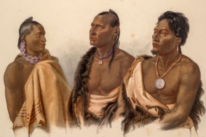 Picture of MISSOURIA INDIAN-OTOE INDIAN AND PUNCAS CHIEF