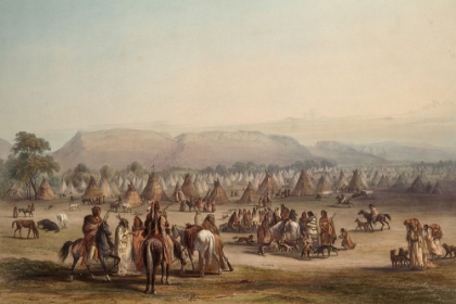 Picture of CAMP OF THE PIEKANN INDIANS