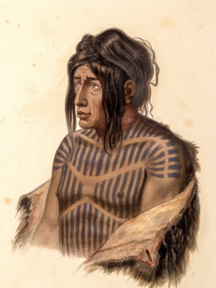 Picture of MAHSETTE KUIUAB CHIEF OF THE CREE INDIANS