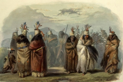 Picture of DANCE OF THE MANDAN WOMEN