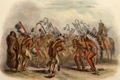 Picture of DANCE OF THE MANDAN INDIANS