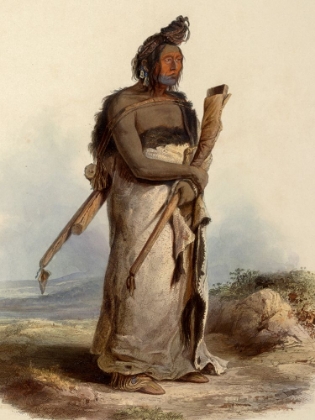 Picture of MEXKEMAHUASTAN CHIEF OF THE BIGBELLIES OF THE PRARIE