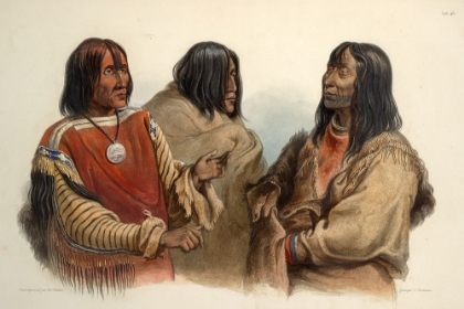 Picture of CHIEF OF THE BLOOD INDIANS WAR CHIEF OF THE PIEKANN INDIANS AND KOUTANI INDIAN