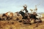 Picture of OH COWBOYS ROPING A STEER