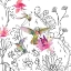Picture of DESERT HUMMINGBIRDS II