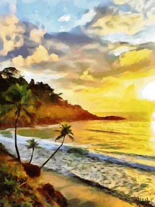 Picture of SUNSET IN TROPICS II