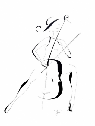 Picture of LADY WITH A CELLO