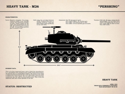 Picture of M26 PERSHING TANK