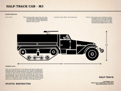 Picture of M3 HALF TRACK CAR