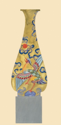 Picture of ORIENTAL VASE YELLOW