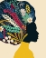 Picture of AFRO WOMAN IN YELLOW