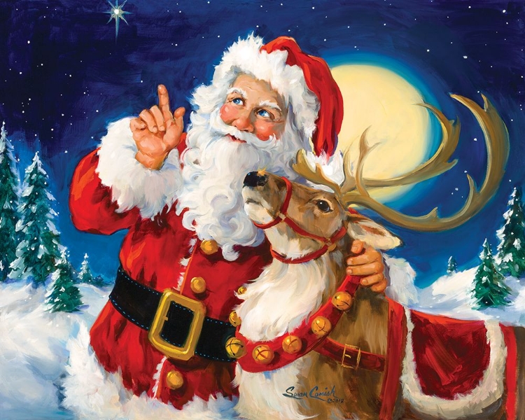 Picture of SANTAS LEAD REINDEER